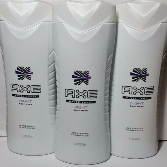 3 AXE White Label Body Wash for Men Night - Picture 1 of 9